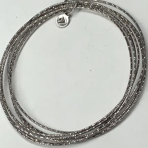 Silpada Lasting Impression B3008 bangle bracelet sz MEDIUM 2.5”